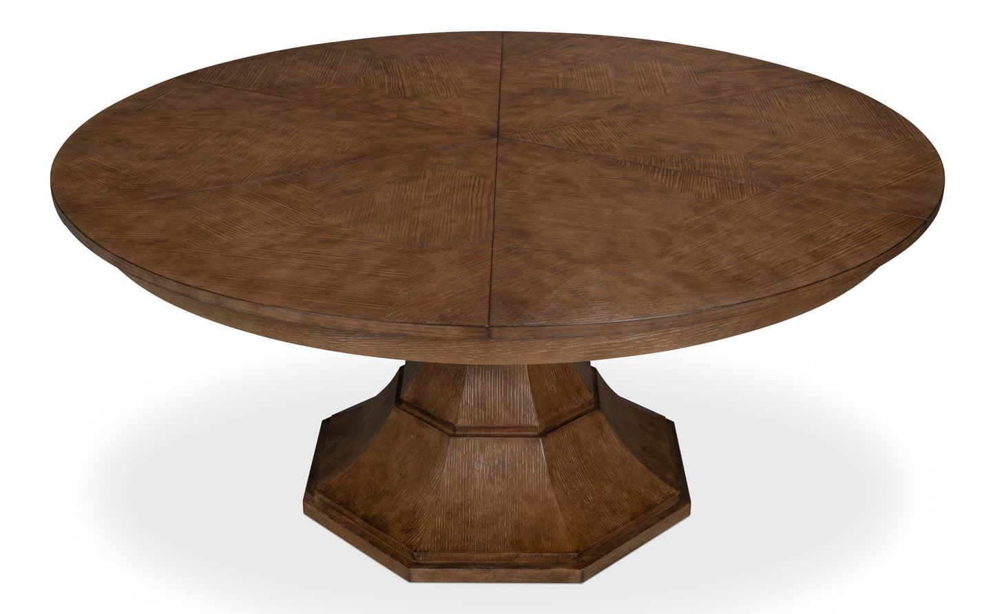 Giselle Jupe Dining Table, Large, Light Mink
