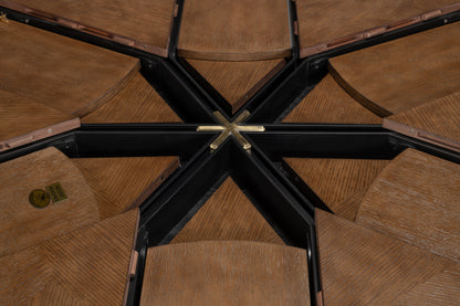 Giselle Jupe Dining Table, Large, Light Mink