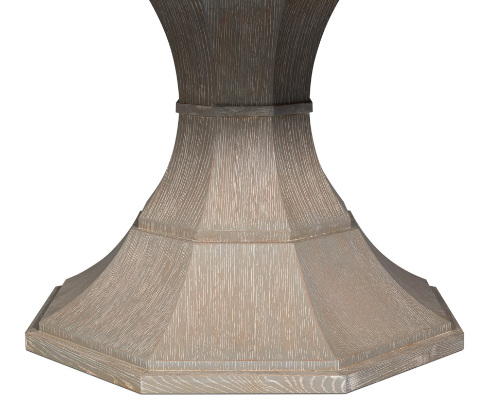 Giselle Jupe Table, Large, Moonskin