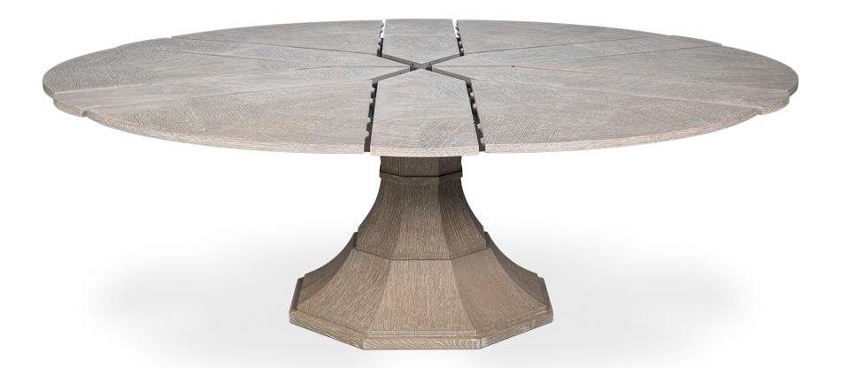 Giselle Jupe Table, Large, Moonskin