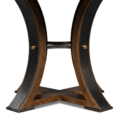 Tower Jupe Dining Table, Medium, Light Mink