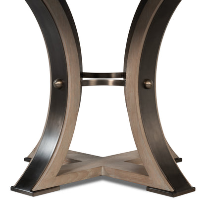 Tower Jupe Dining Table, Medium, Moonskin