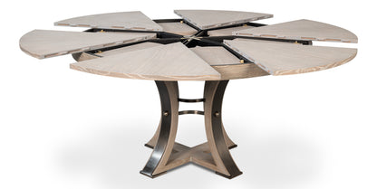Tower Jupe Dining Table, Medium, Moonskin