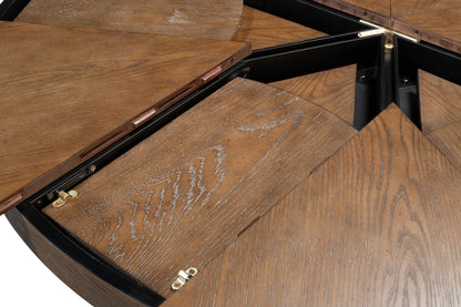 Tower Jupe Dining Table, Large, Light Mink