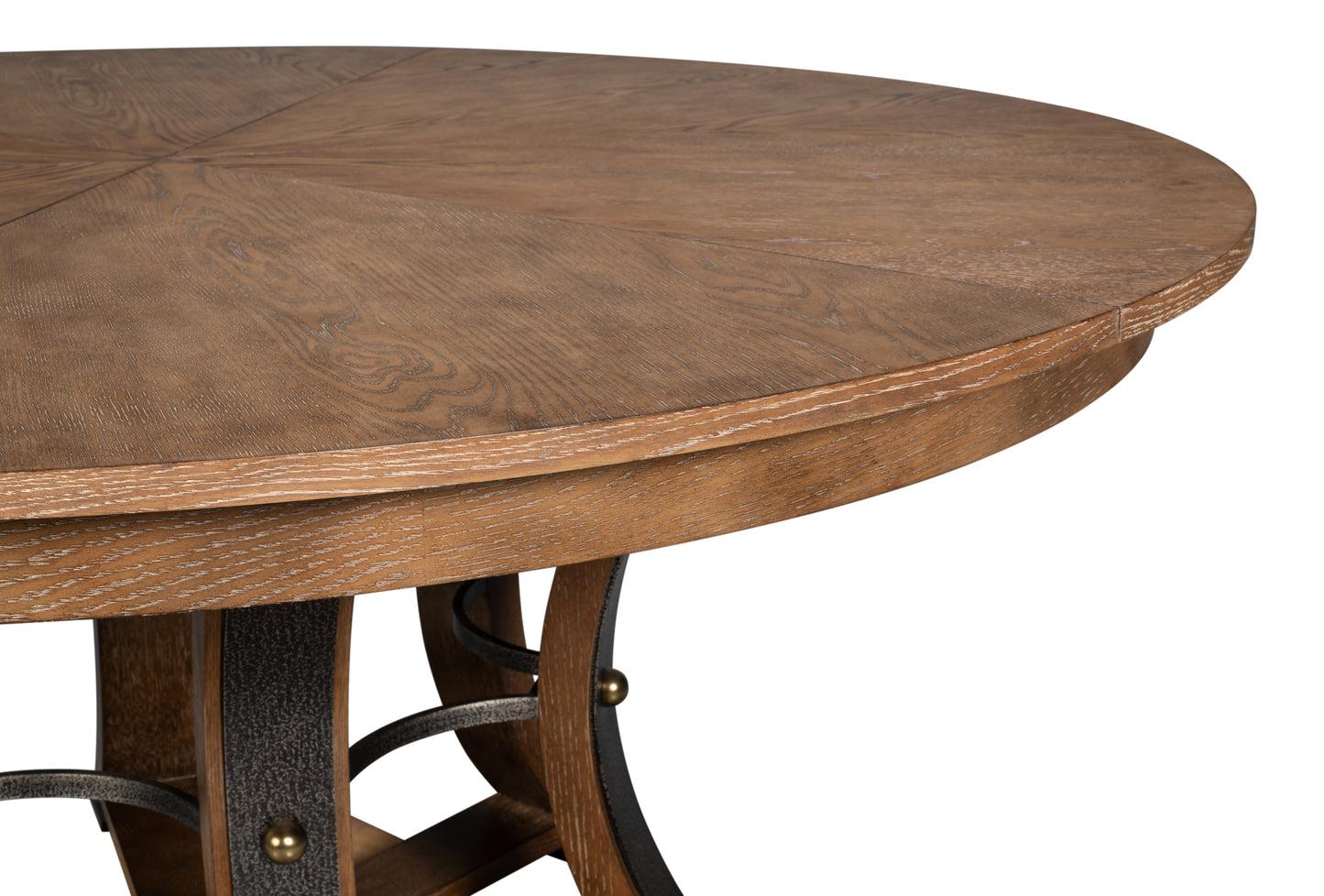 Tower Jupe Dining Table, Large, Light Mink