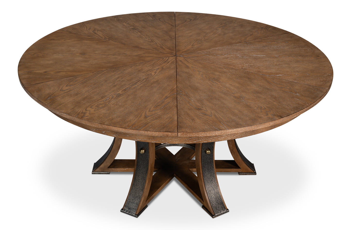 Tower Jupe Dining Table, Large, Light Mink