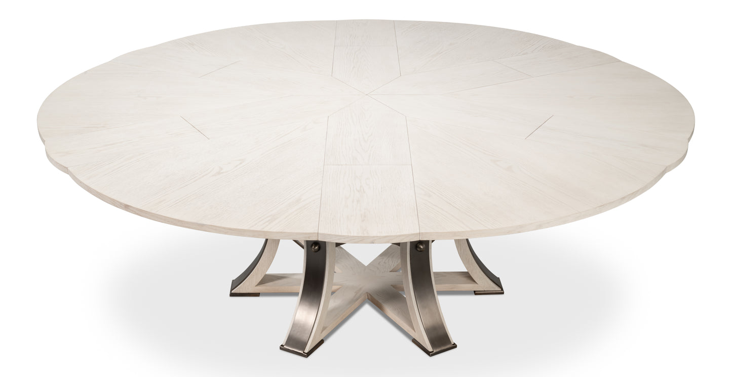 Tower Jupe Dining Table, Large, Working White