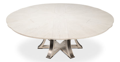 Tower Jupe Dining Table, Large, Working White