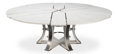 Tower Jupe Dining Table, Large, Working White