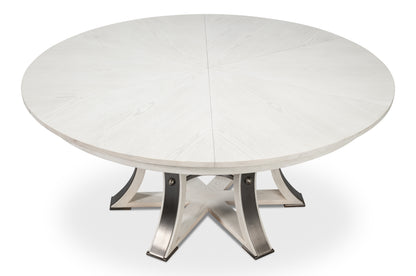 Tower Jupe Dining Table, Large, Working White