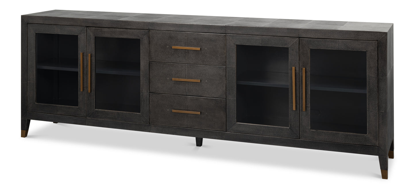 Desmond Sideboard, Shagreen, Antique Grey