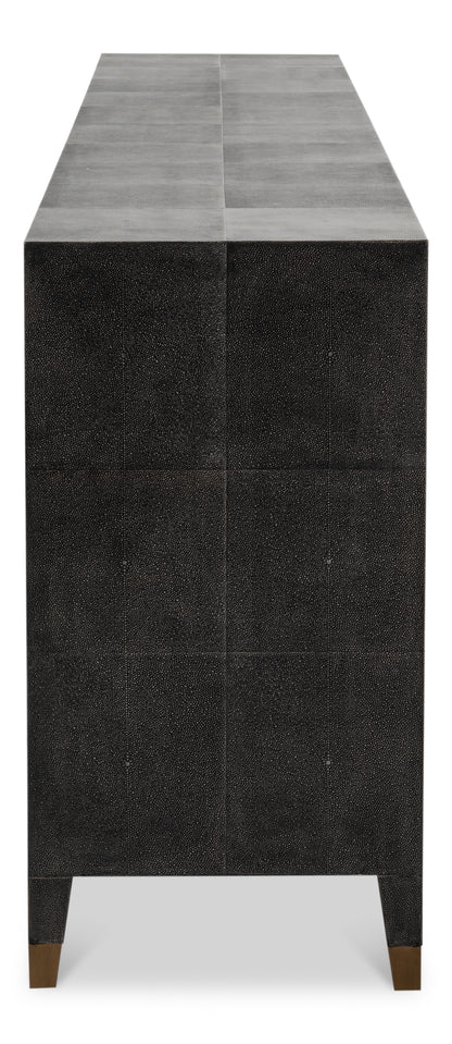 Desmond Sideboard, Shagreen, Antique Grey