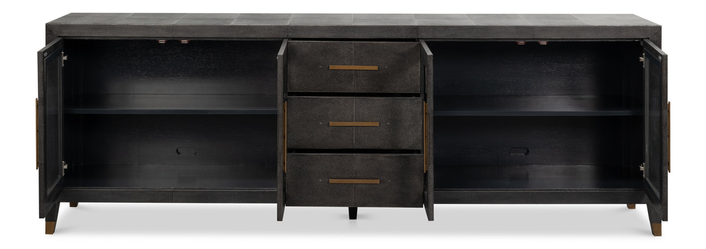 Desmond Sideboard, Shagreen, Antique Grey