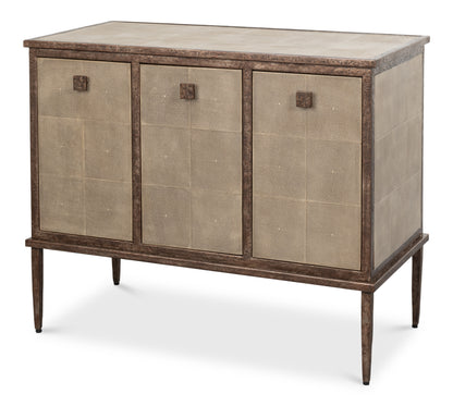 Roland Sideboard Shagreen, Charcoal Grey