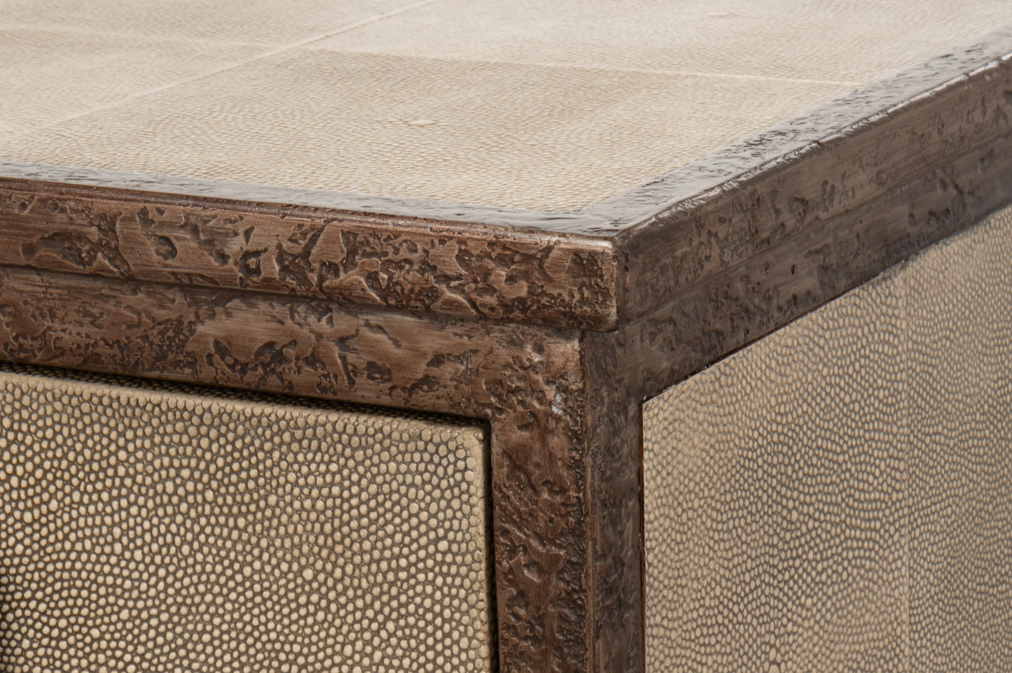 Roland Sideboard Shagreen, Charcoal Grey