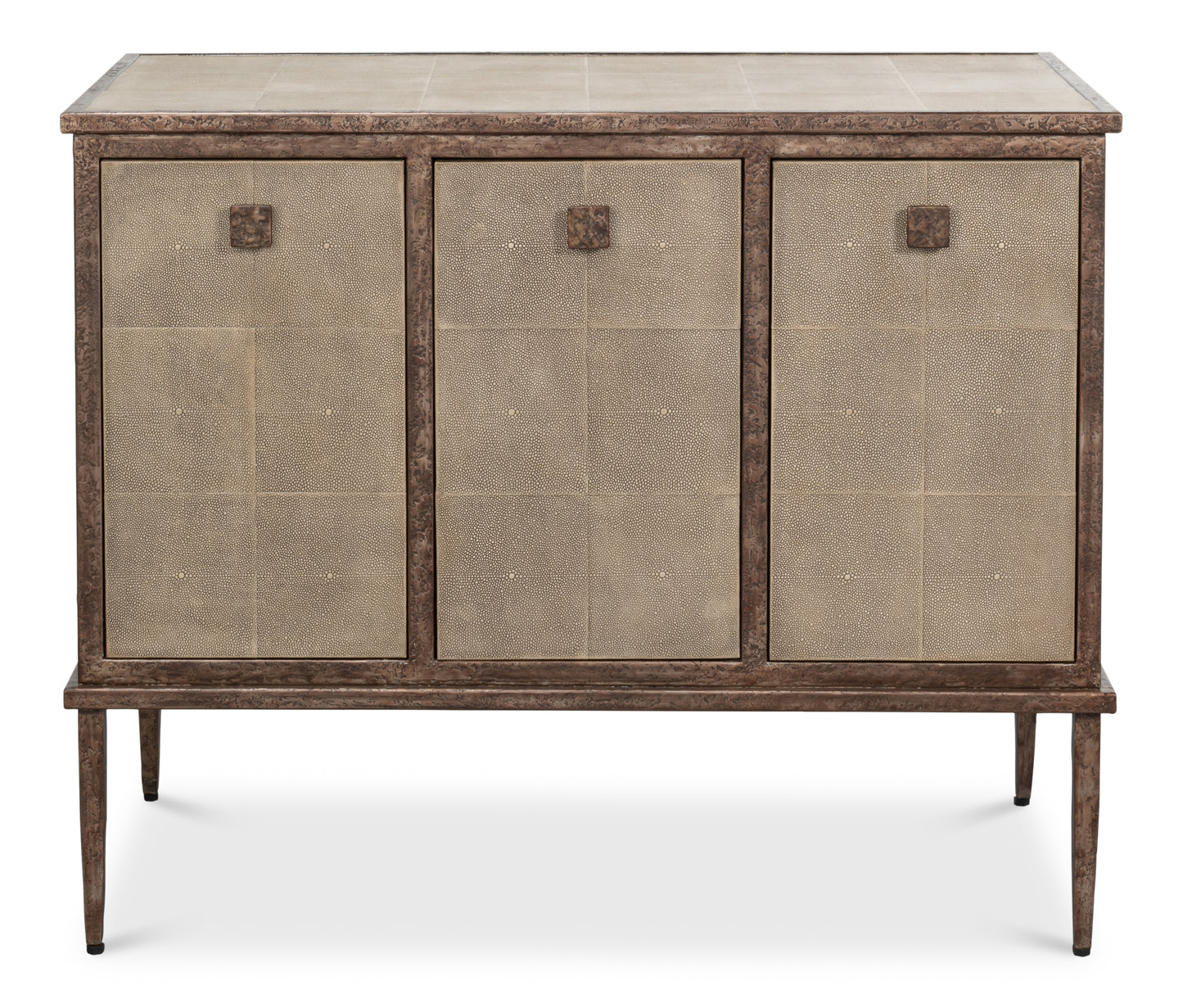 Roland Sideboard Shagreen, Charcoal Grey