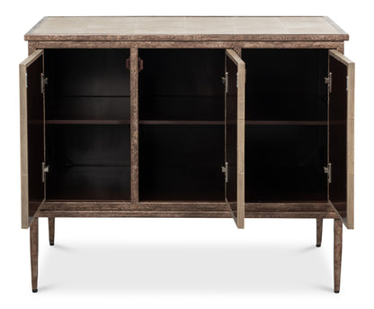 Roland Sideboard Shagreen, Charcoal Grey