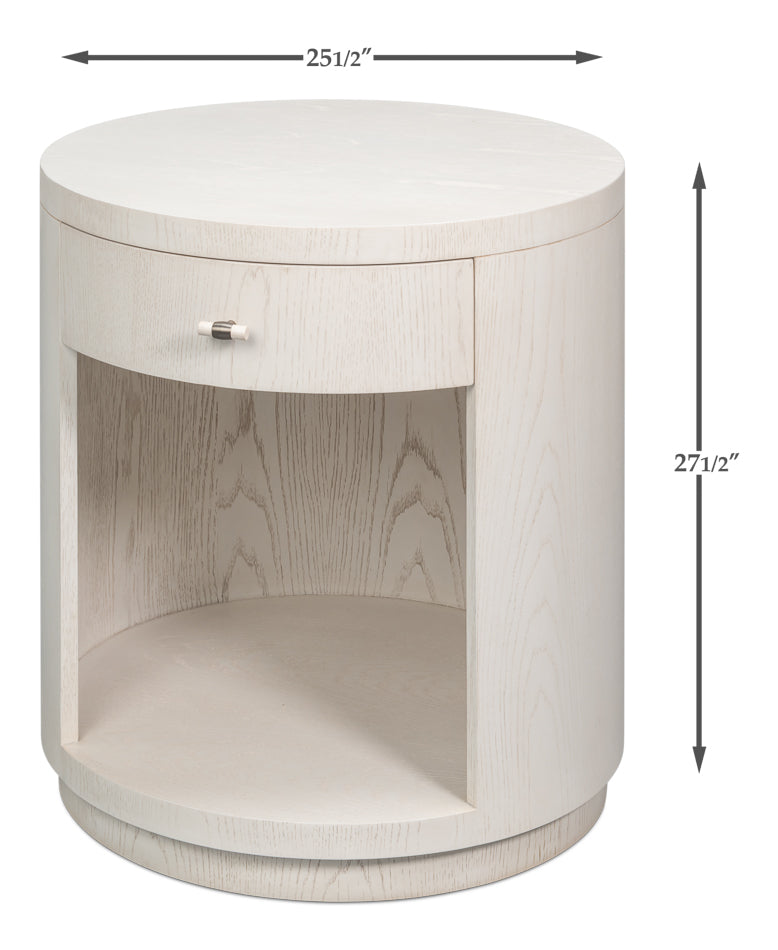 Vero Side Table White