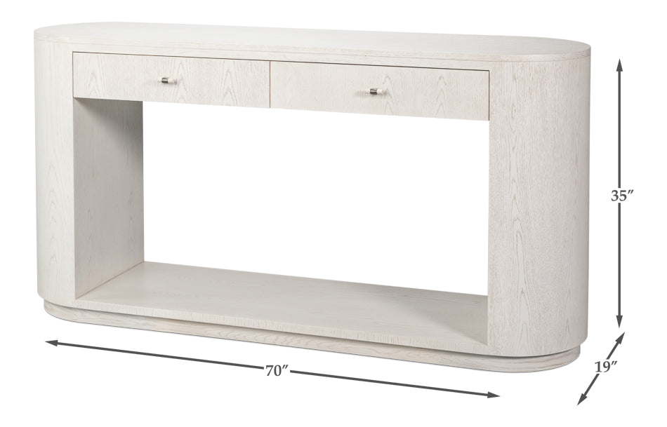 Vero Console Table White
