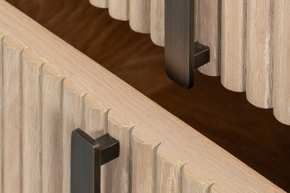 Topsail Credenza, Bleached Oak Finish