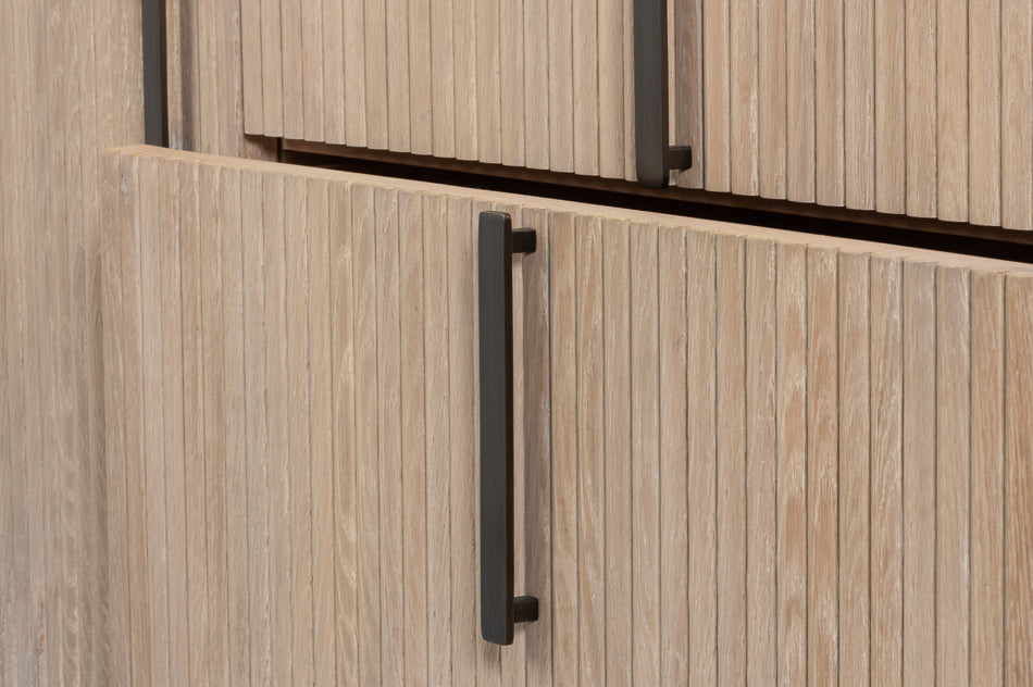 Topsail Credenza, Bleached Oak Finish