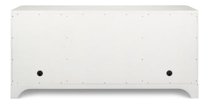 Topsail Credenza, Working White Finish