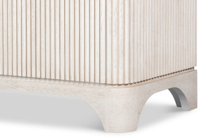 Topsail Credenza, Working White Finish