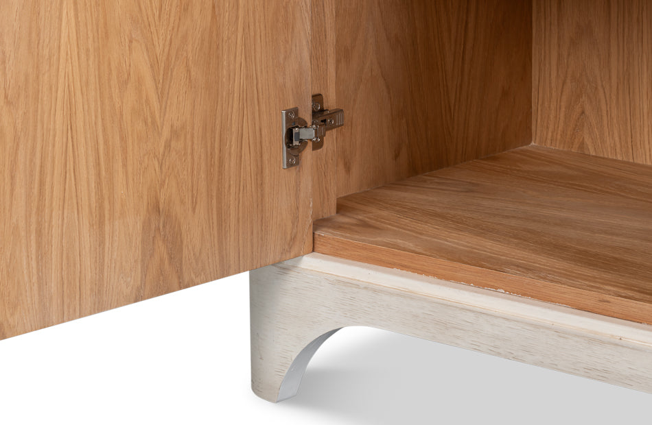 Topsail Credenza, Working White Finish