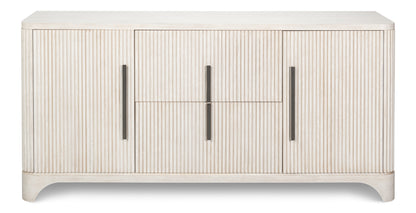 Topsail Credenza, Working White Finish
