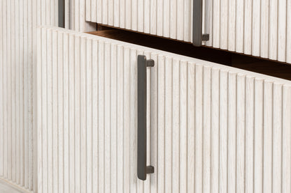 Topsail Credenza, Working White Finish