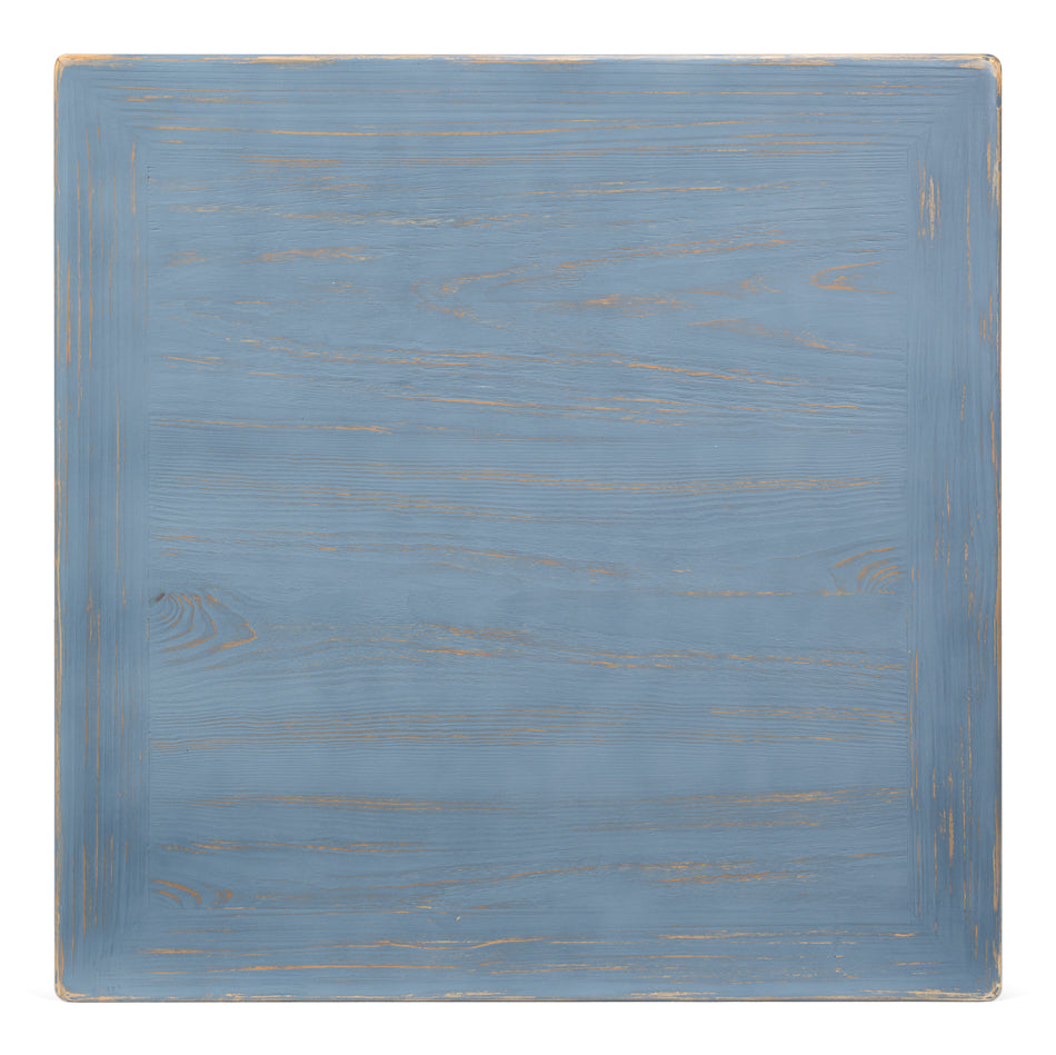 Classic Chinese Cocktail Table, Blue