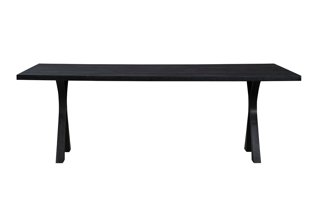 Black Wishbone Dining Table