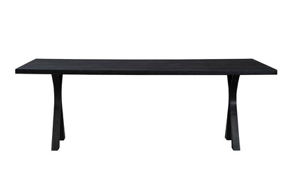Black Wishbone Dining Table