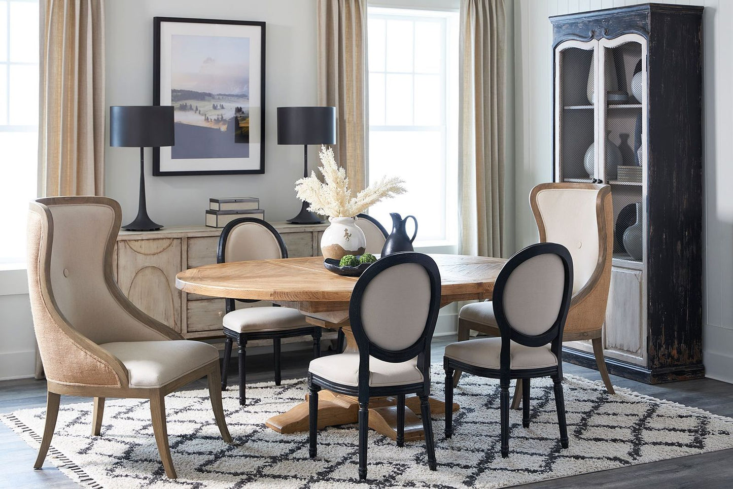 Manor House Extension Round Table