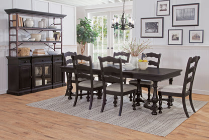 Sunny Deisgns Extension Dining Table with Leaves - Scottsdale