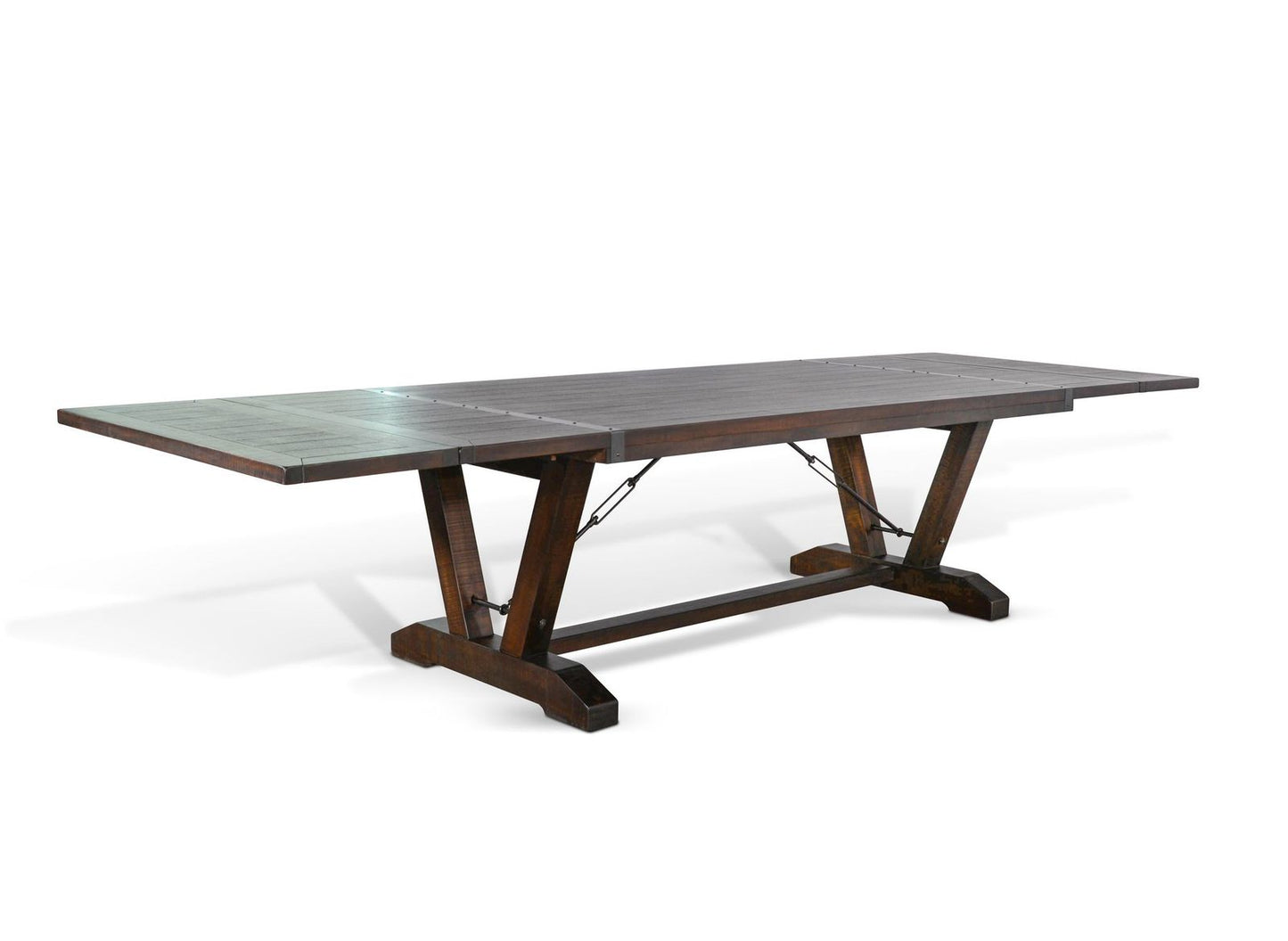 Sunny Designs Yellowstone Extension Table with Folding Leaves - Homestead