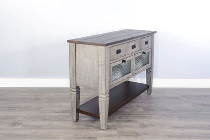 Sunny Designs Alpine Grey Wood Server - Homestead Hills