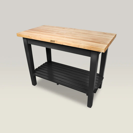 John Boos & Co. Maple Classic Country Work Kitchen Island Table