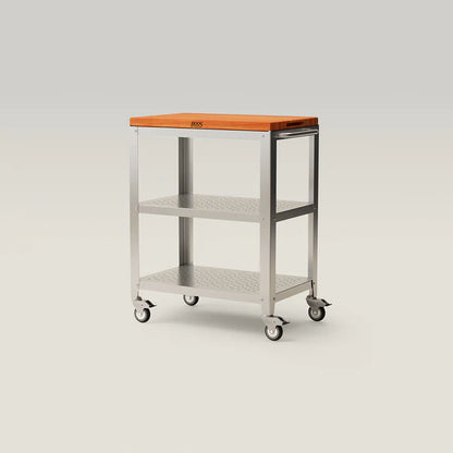 John Boos & Co. American Cherry Cucina Culinarte Kitchen Cart