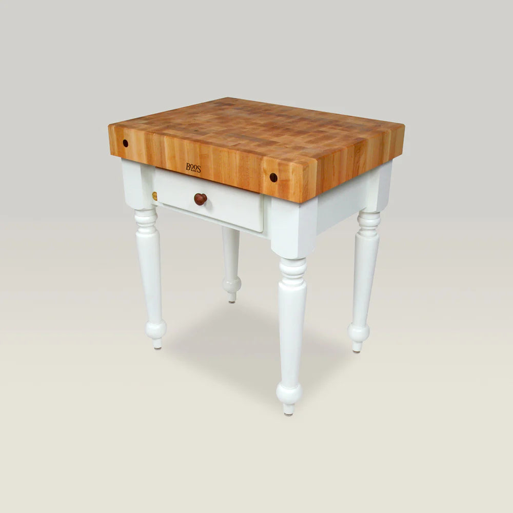 John Boos & Co. Rustica Maple Kitchen Island