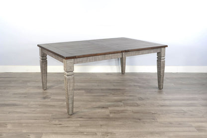 Sunny Designs Grey Extension Dining Table with Butterfly Leaf - Homestead Hills