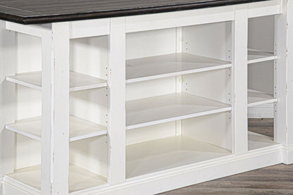 Sunny Designs Kitchen Island, 13" Drop Leaf - Carriage House