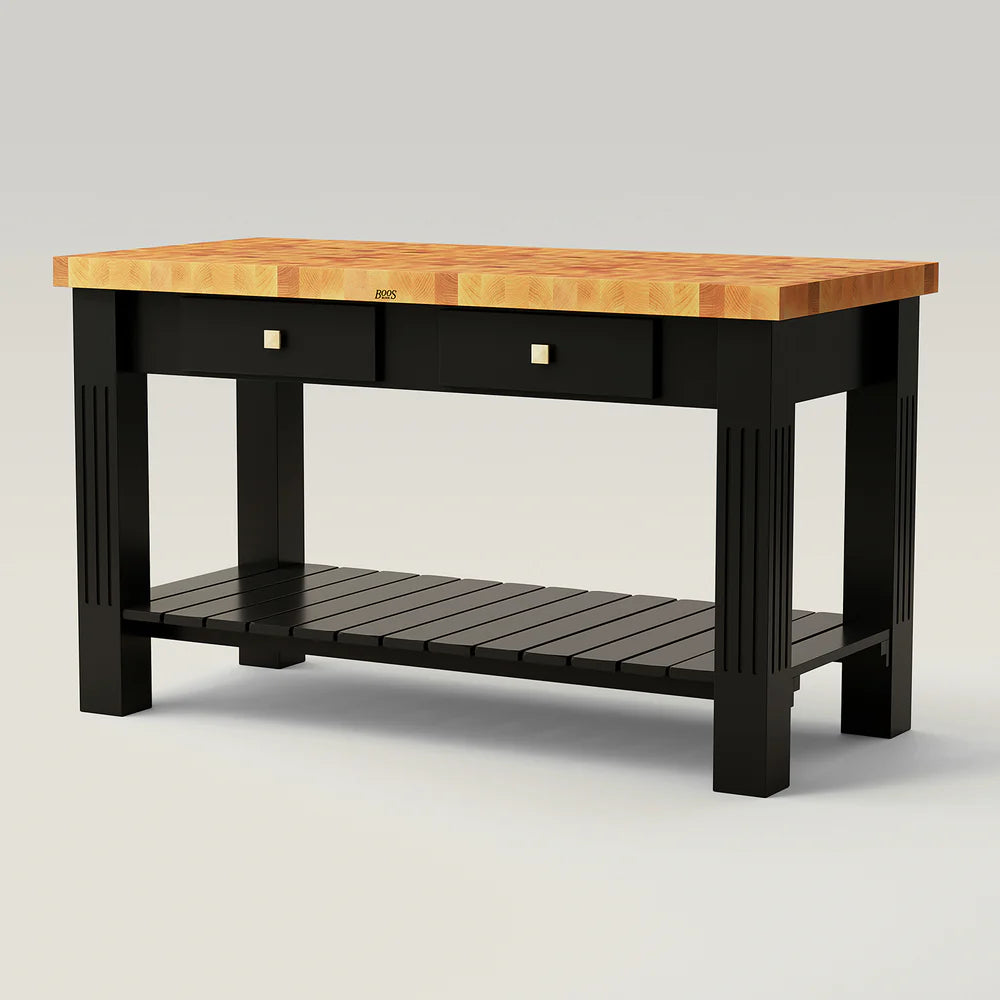 John Boos & Co. Grazzi Kitchen Island Table - End Grain