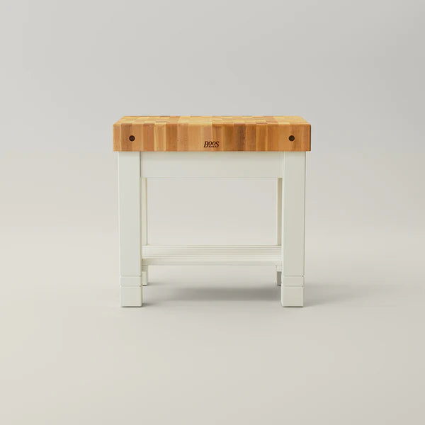 John Boos & Co. Homestead Block Kitchen Island with Northern Hard Rock Maple End Grain Top