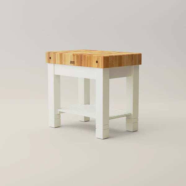 John Boos & Co. Homestead Block Kitchen Island with Northern Hard Rock Maple End Grain Top