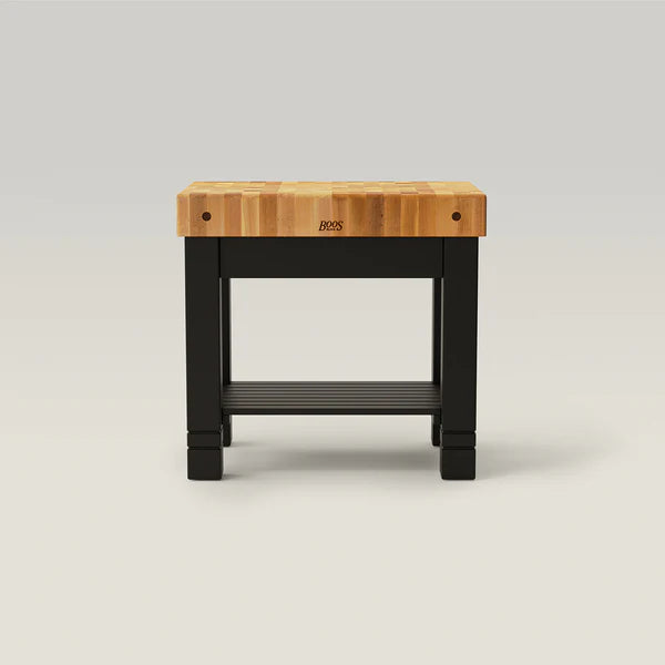 John Boos & Co. Homestead Block Kitchen Island with Northern Hard Rock Maple End Grain Top
