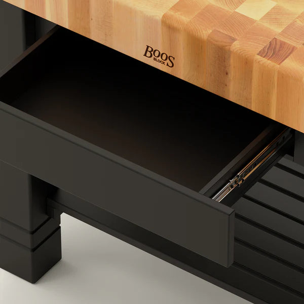 John Boos & Co. Homestead Block Kitchen Island with Northern Hard Rock Maple End Grain Top