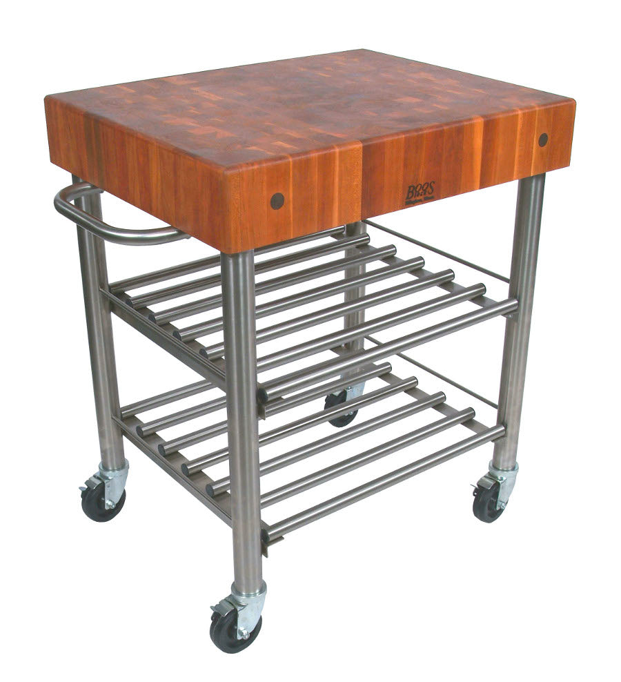 John Boos & Co. Cucina D’Amico Wine Cart