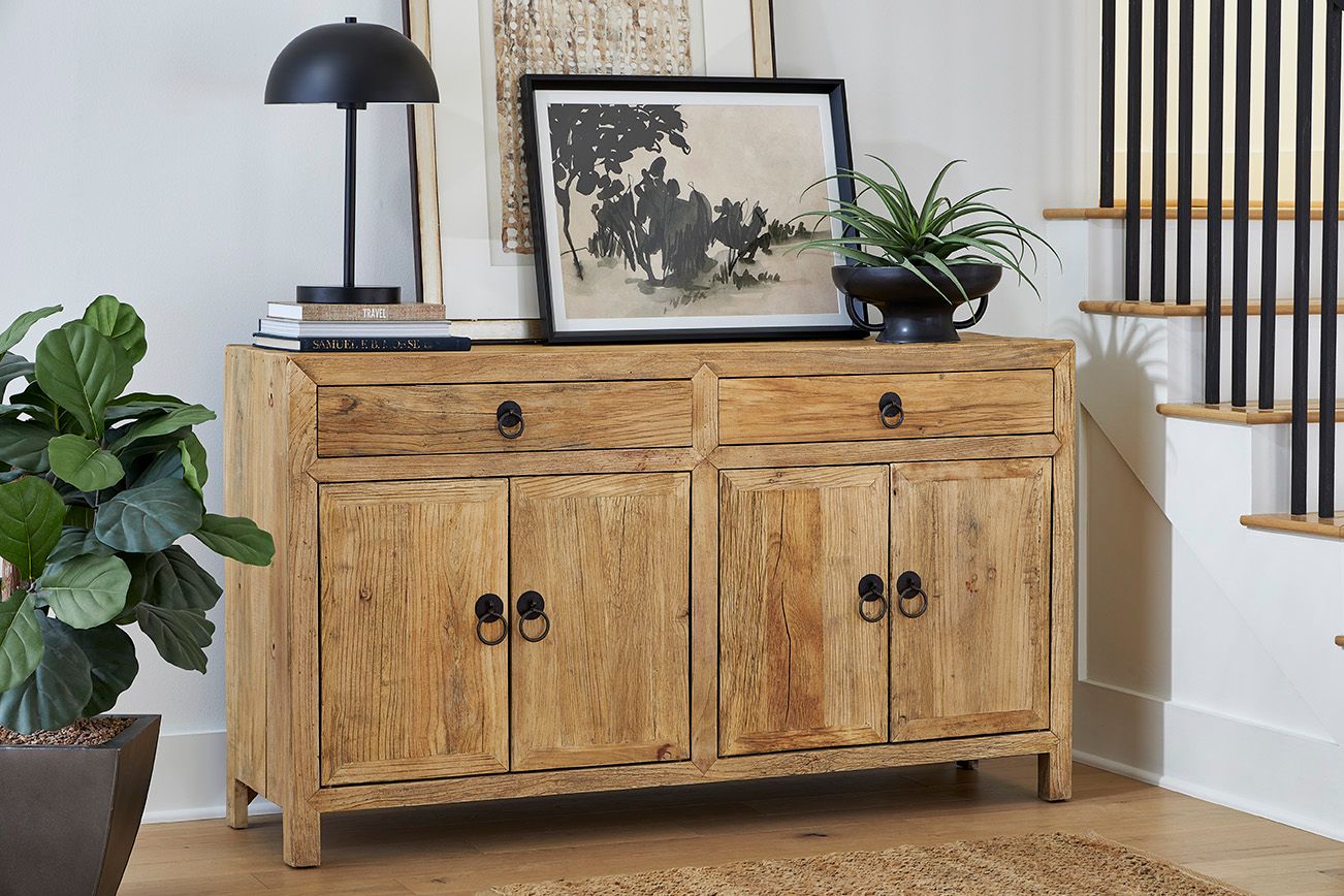Old Elm Sideboard