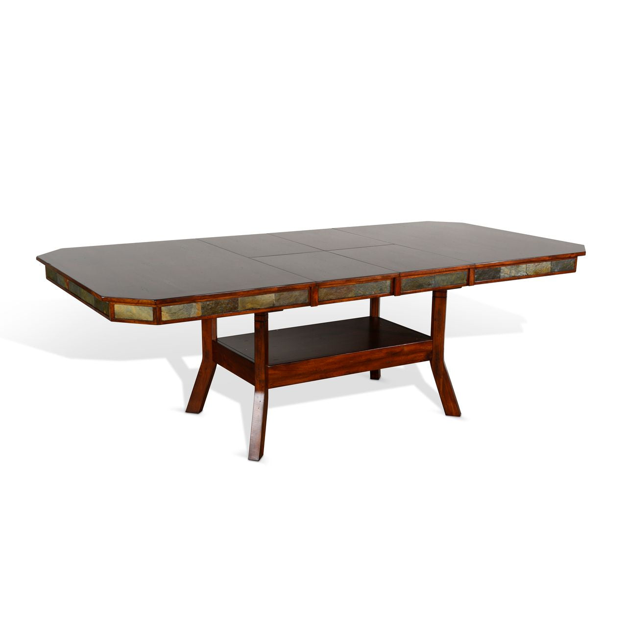 Sunny Designs Extension Dining Table with Double Butterfly Leaf - Santa Fe